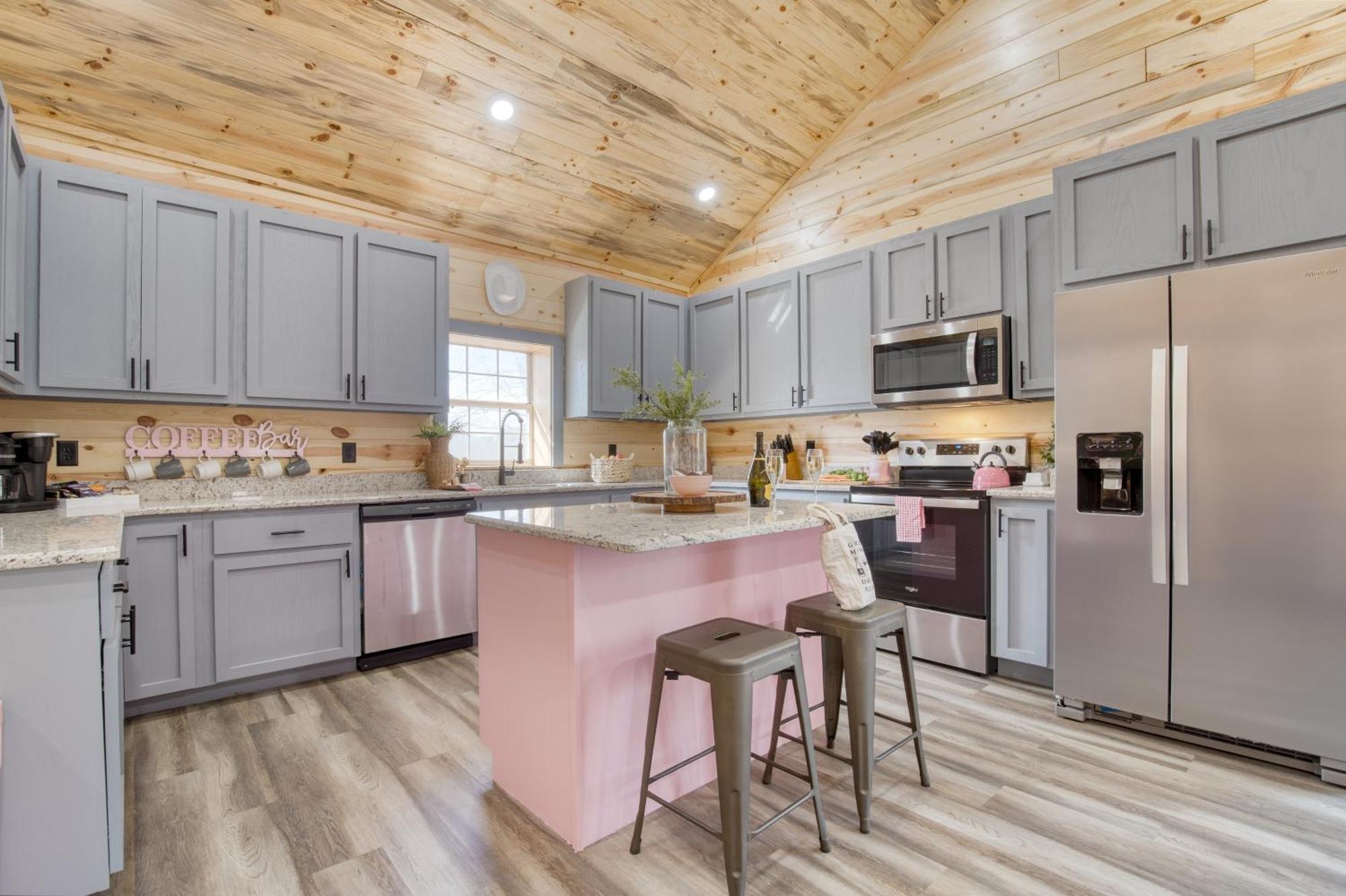 Pink Pines Avantstay Luxury Aesthetic Dream Home Indoor Pool Hot Tub Pigeon Forge Eksteriør bilde