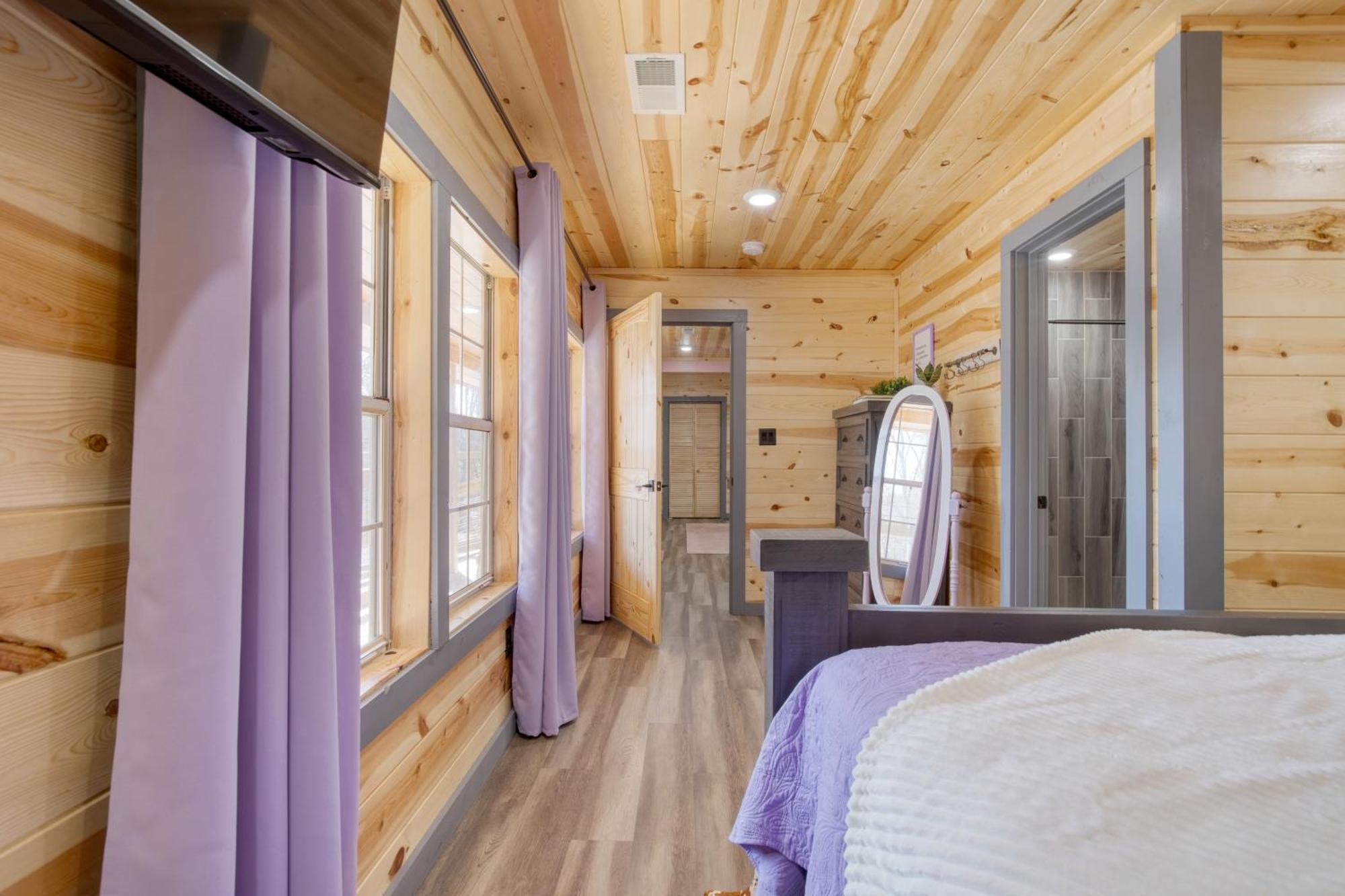 Pink Pines Avantstay Luxury Aesthetic Dream Home Indoor Pool Hot Tub Pigeon Forge Eksteriør bilde