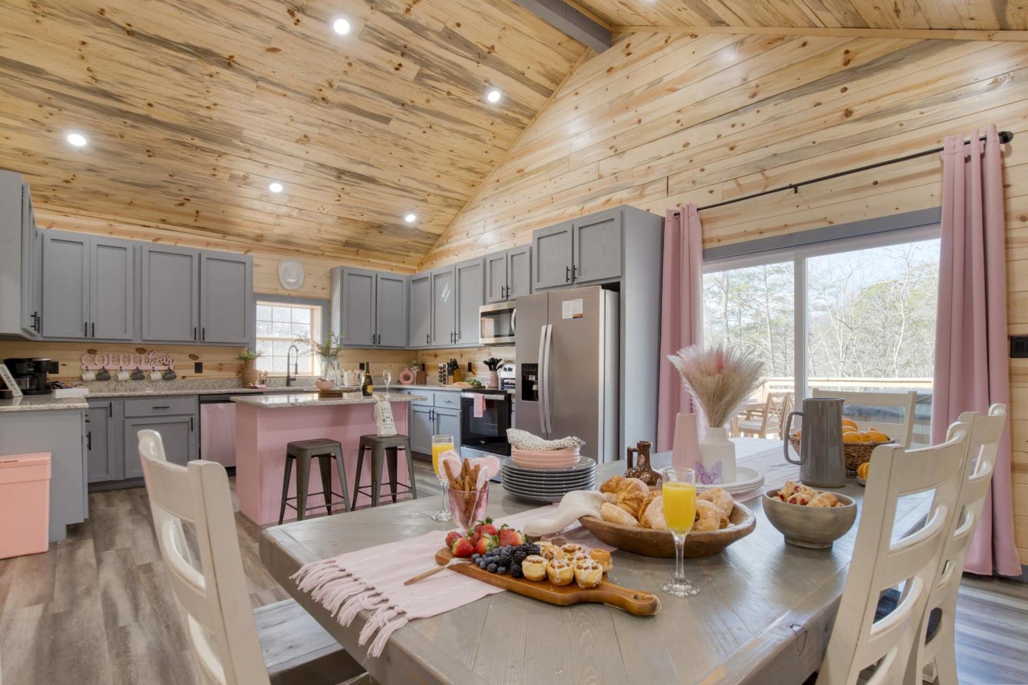 Pink Pines Avantstay Luxury Aesthetic Dream Home Indoor Pool Hot Tub Pigeon Forge Eksteriør bilde