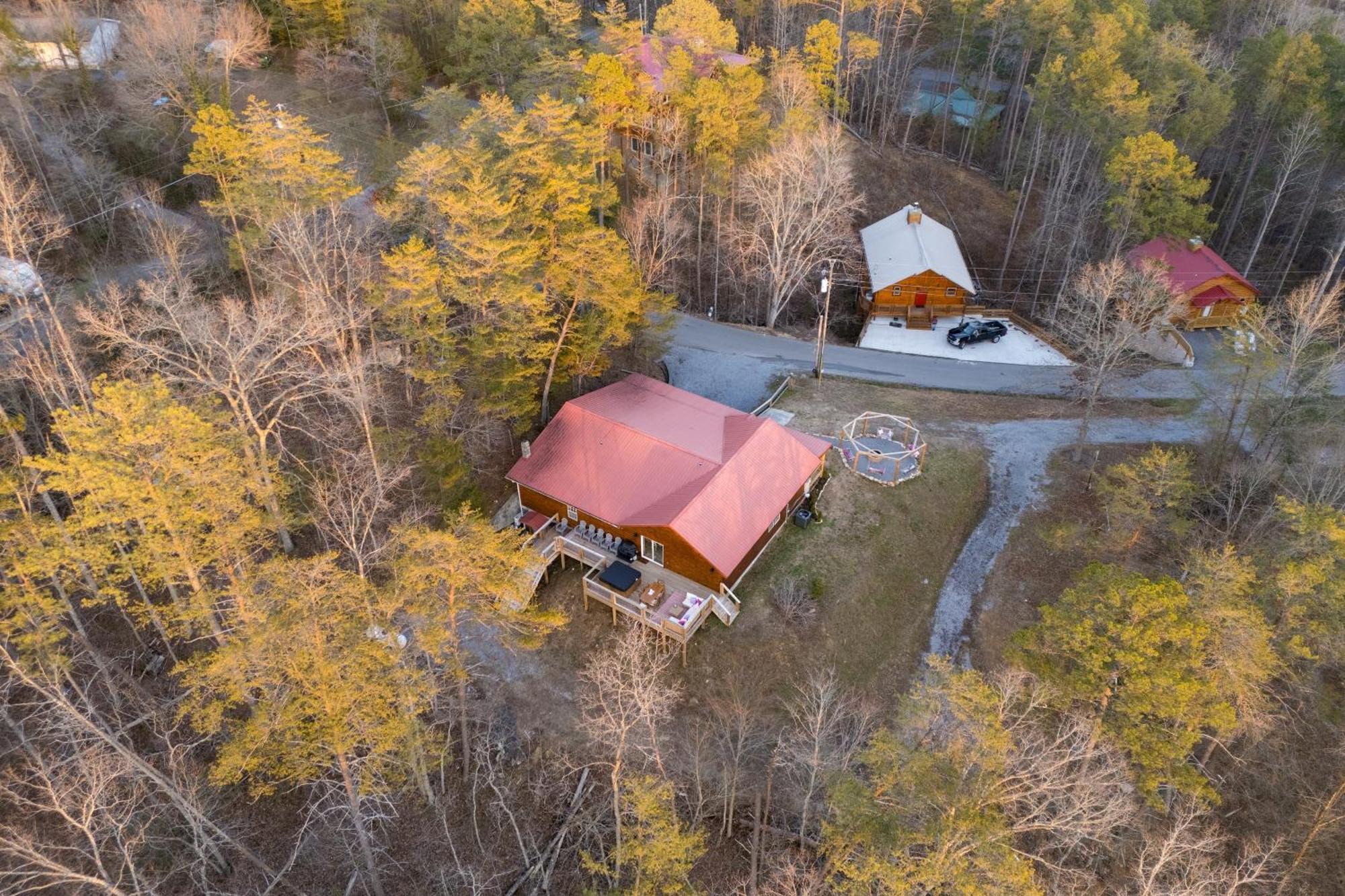 Pink Pines Avantstay Luxury Aesthetic Dream Home Indoor Pool Hot Tub Pigeon Forge Eksteriør bilde