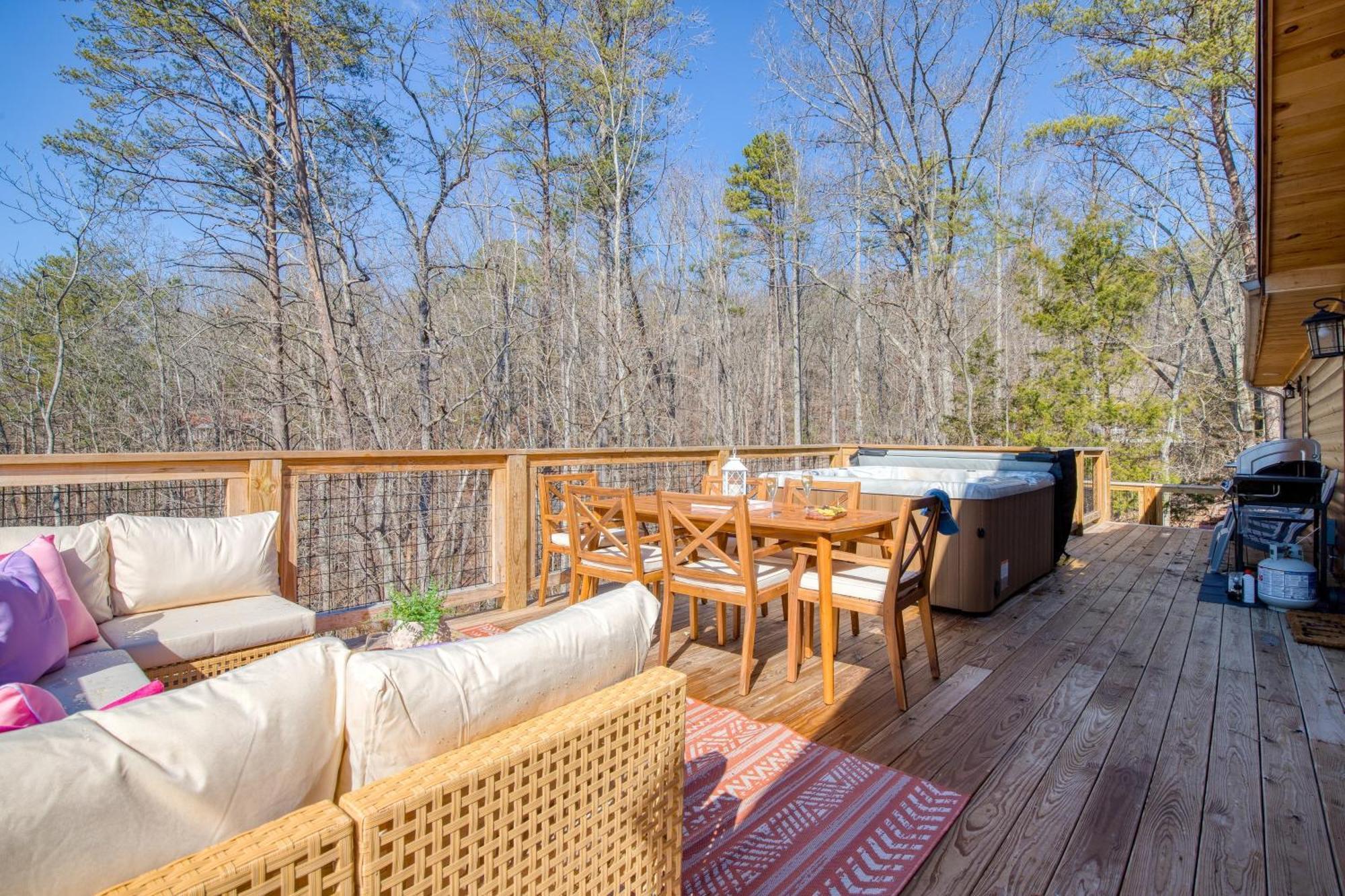 Pink Pines Avantstay Luxury Aesthetic Dream Home Indoor Pool Hot Tub Pigeon Forge Eksteriør bilde