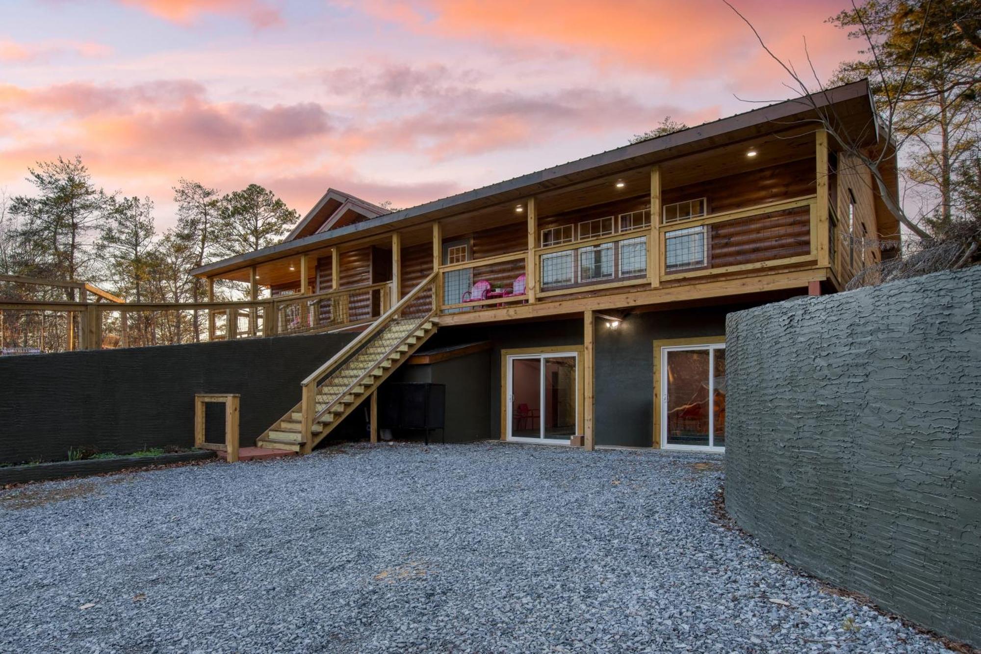 Pink Pines Avantstay Luxury Aesthetic Dream Home Indoor Pool Hot Tub Pigeon Forge Eksteriør bilde