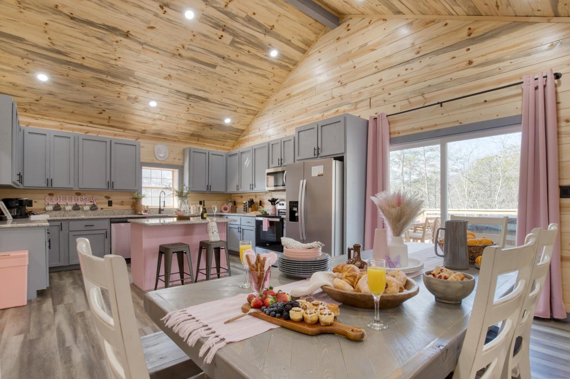 Pink Pines Avantstay Luxury Aesthetic Dream Home Indoor Pool Hot Tub Pigeon Forge Eksteriør bilde