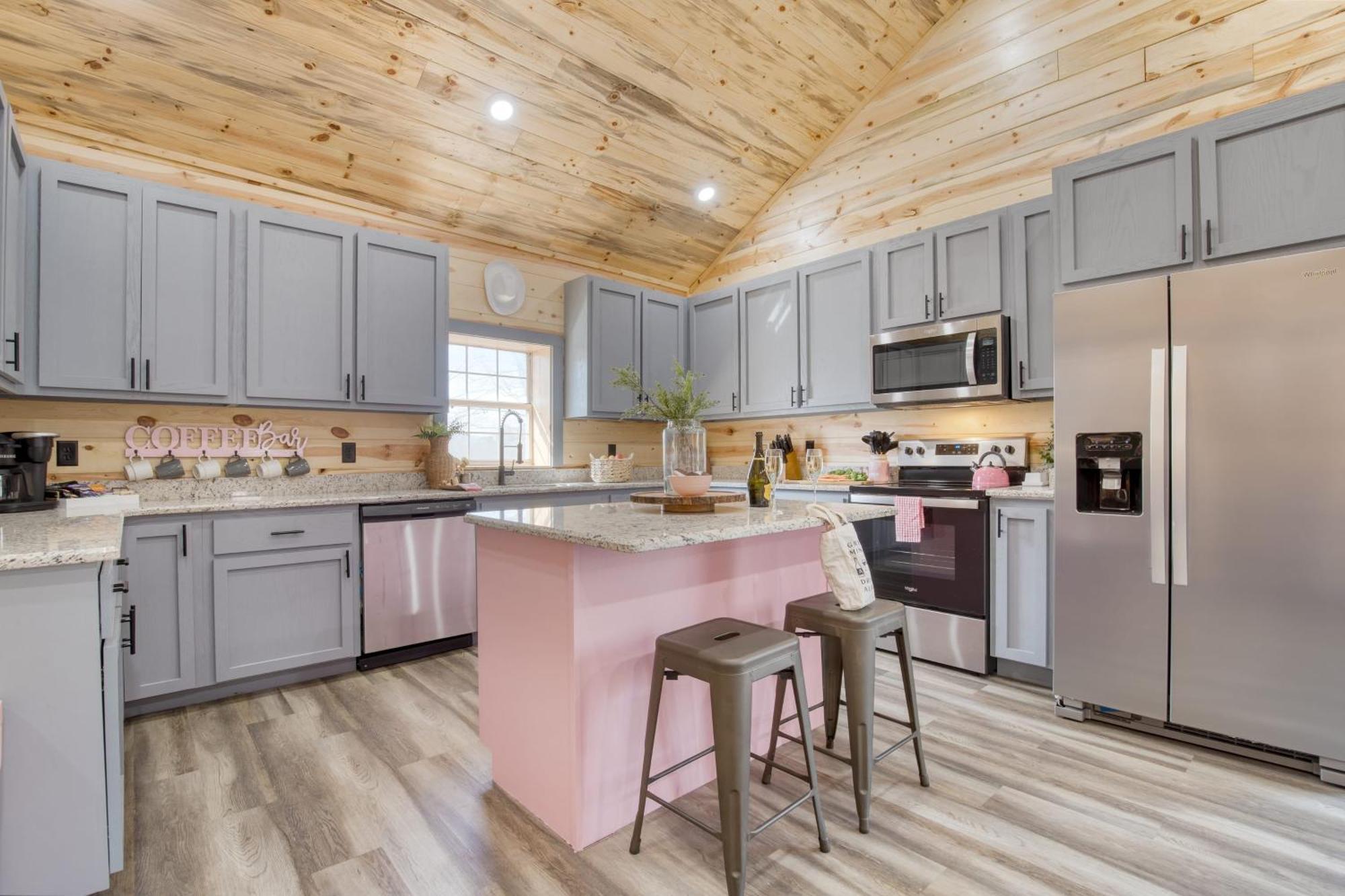 Pink Pines Avantstay Luxury Aesthetic Dream Home Indoor Pool Hot Tub Pigeon Forge Eksteriør bilde