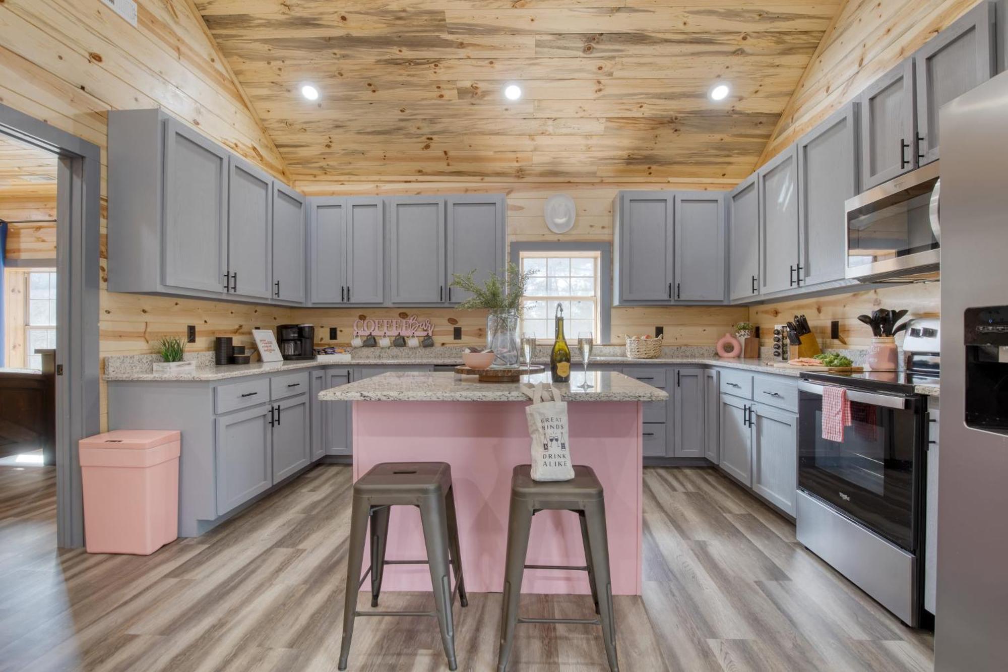 Pink Pines Avantstay Luxury Aesthetic Dream Home Indoor Pool Hot Tub Pigeon Forge Eksteriør bilde