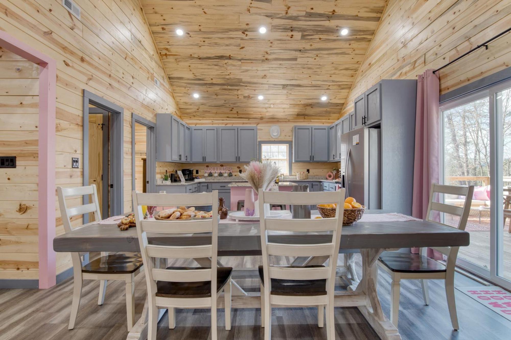 Pink Pines Avantstay Luxury Aesthetic Dream Home Indoor Pool Hot Tub Pigeon Forge Eksteriør bilde