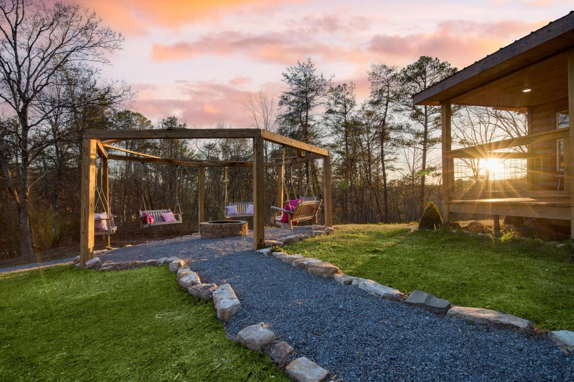Pink Pines Avantstay Luxury Aesthetic Dream Home Indoor Pool Hot Tub Pigeon Forge Eksteriør bilde